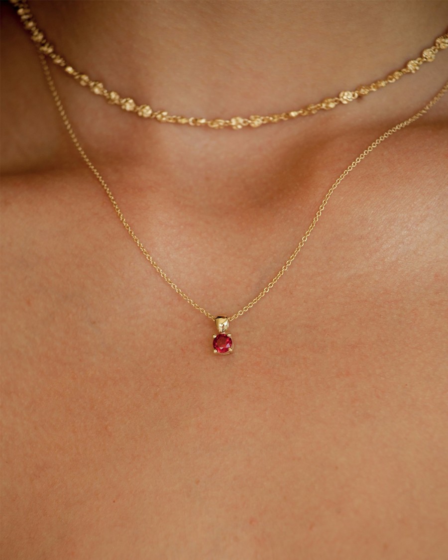 Necklaces YCL Jewels | July Birthstone Necklace