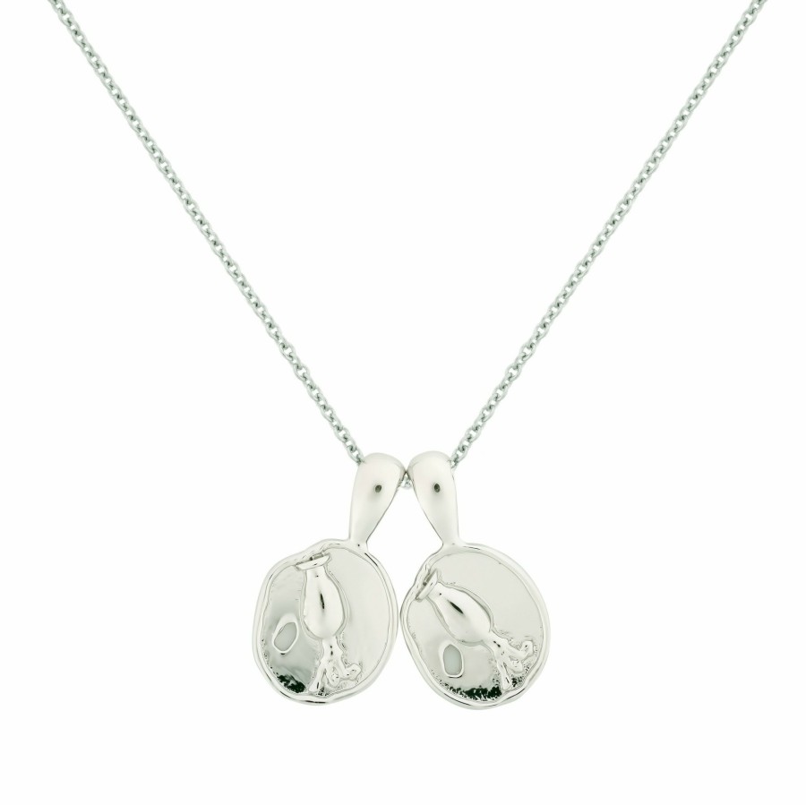 Necklaces YCL Jewels | Aquarius Ii Necklace - Sterling Silver | 2 Small