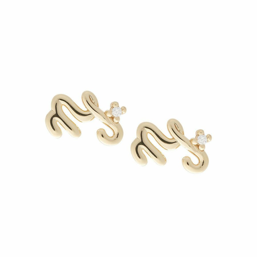 Shop YCL Jewels Studs | Capricorn Symbol Studs