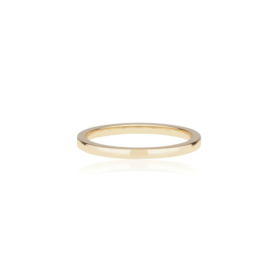 Shop YCL Jewels Custom Rings | 1.5Mm Ring Band | 14K Solid Gold