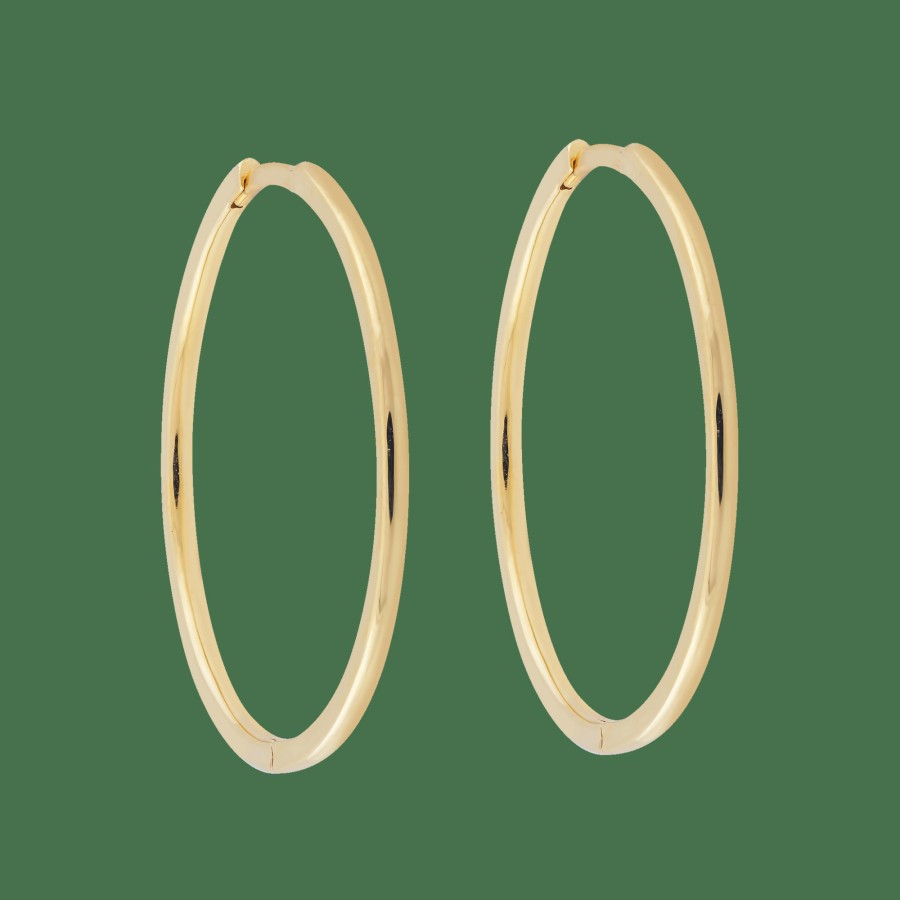 Shop YCL Jewels Everyday Hoops | 30Mm Sleeper Hoops