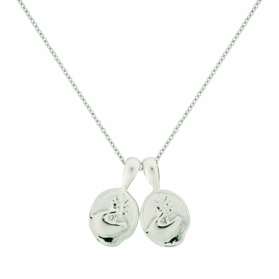 Necklaces YCL Jewels | Virgo Ii Necklace - Sterling Silver | 2 Small