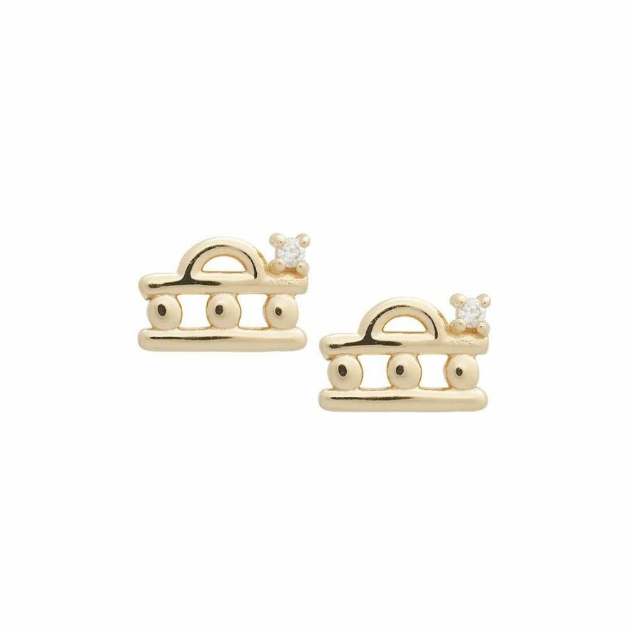 Shop YCL Jewels Studs | Libra Symbol Studs