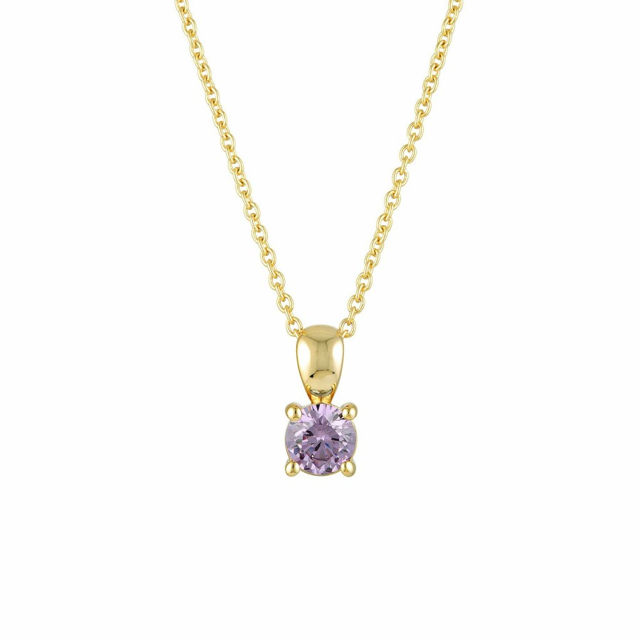 Necklaces YCL Jewels | February Birthstone Necklace