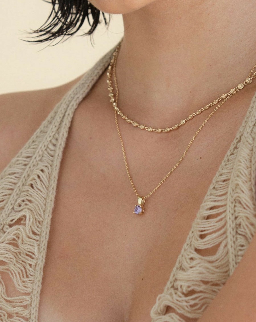 Necklaces YCL Jewels | February Birthstone Necklace