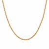 Necklaces YCL Jewels Chokers | 3Mm Circle Chain Necklace