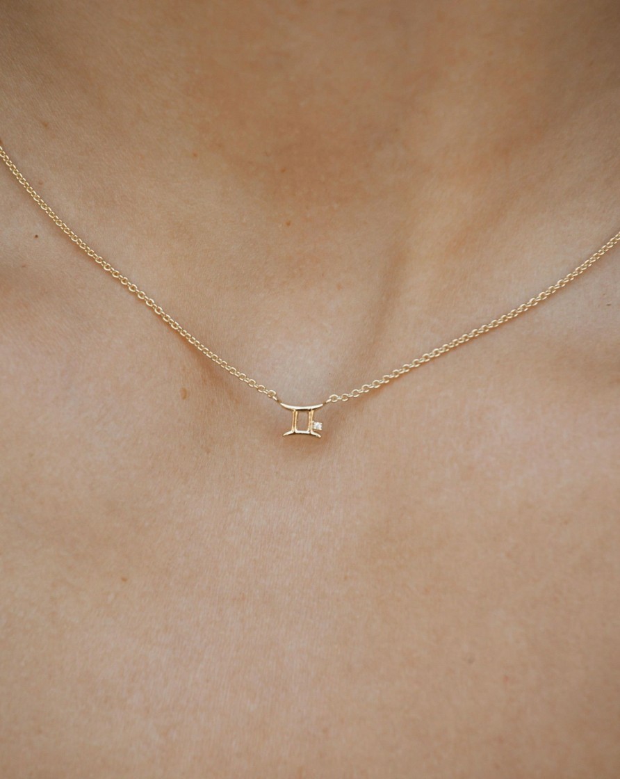 Necklaces YCL Jewels | Gemini Symbol Choker