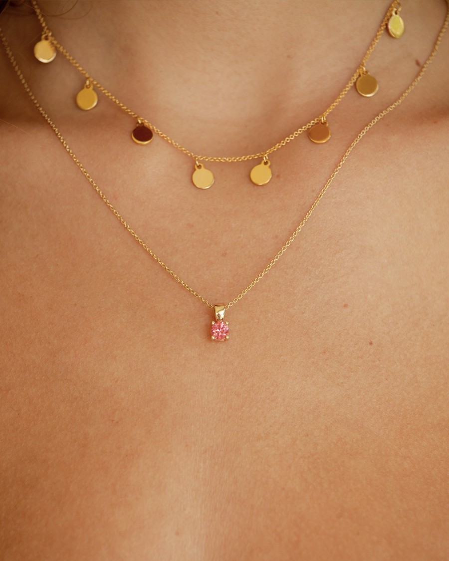 Necklaces YCL Jewels | October Birthstone Necklace