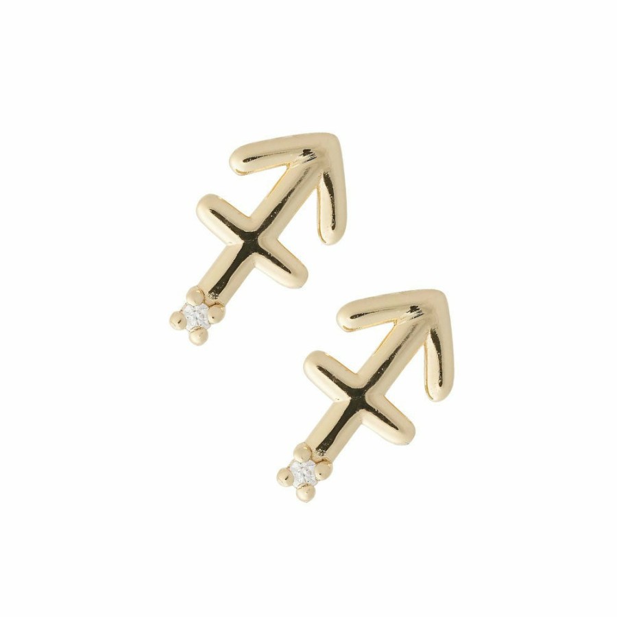 Shop YCL Jewels Studs | Sagittarius Symbol Studs