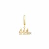 Necklaces YCL Jewels Charm Necklaces | 444 Angel Number Charm