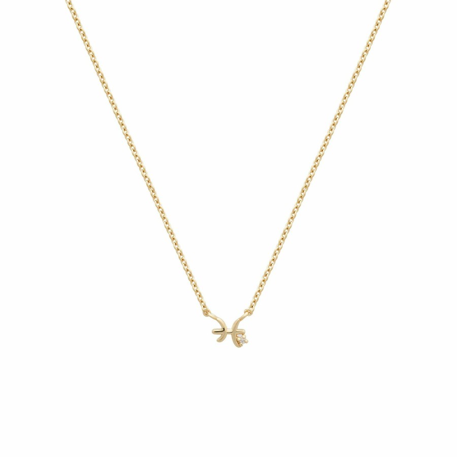 Necklaces YCL Jewels | Pisces Symbol Choker