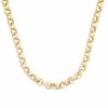 Necklaces YCL Jewels Chokers | Charm 7Mm Belcher Necklace