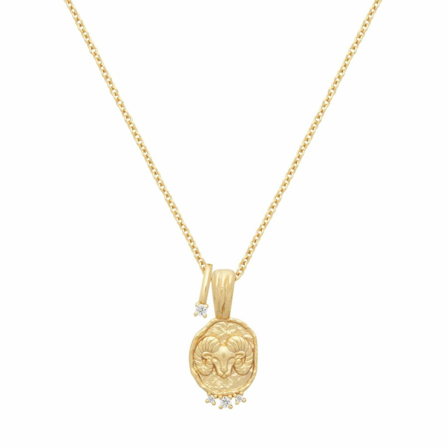 Necklaces YCL Jewels | Aries Amulet Necklace