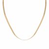 Necklaces YCL Jewels Chokers | 3.35Mm Snake Chain Choker