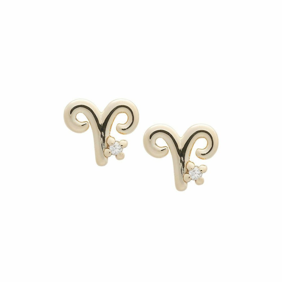 Necklaces YCL Jewels | Aries Symbol Studs