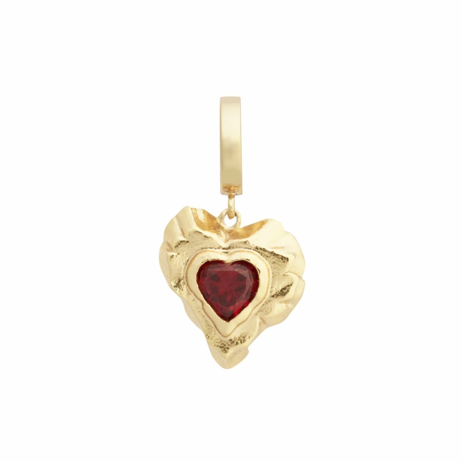 Necklaces YCL Jewels Charm Necklaces | Heart Charm