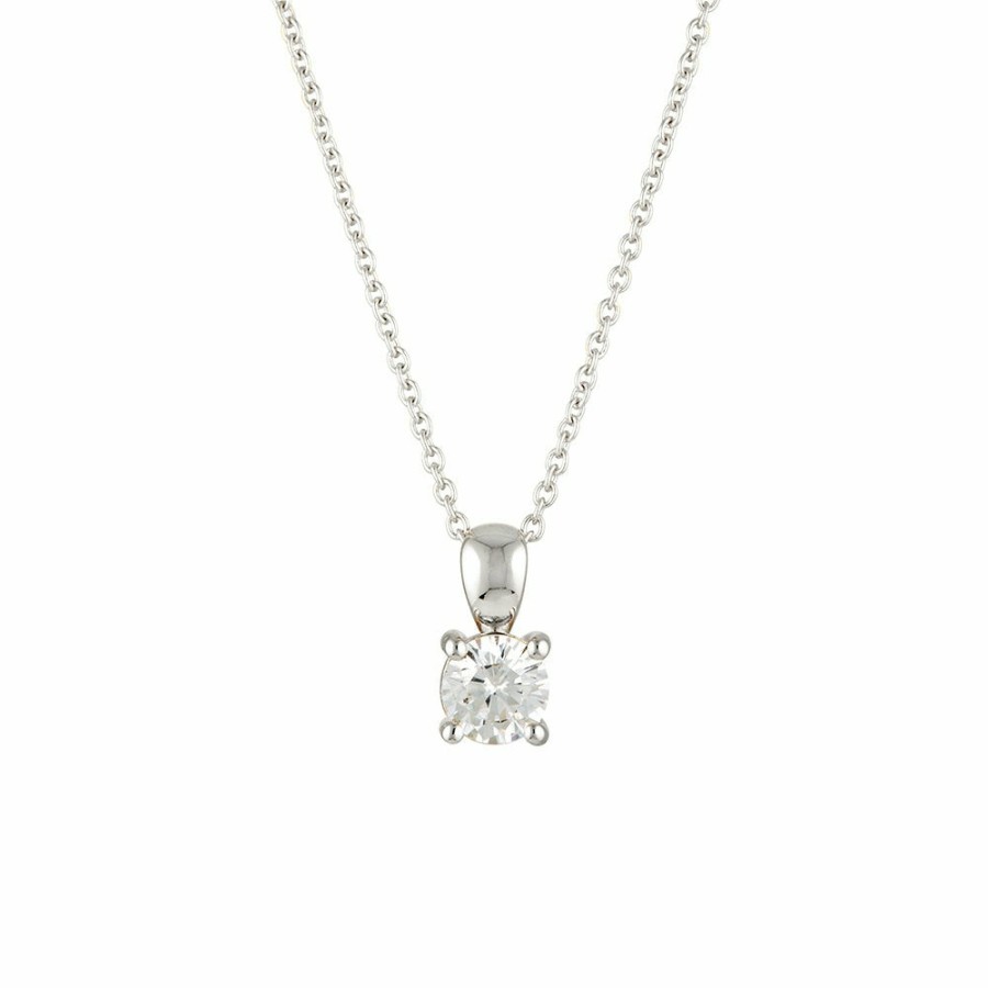 Necklaces YCL Jewels | April Birthstone Necklace - Sterling Silver