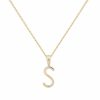 Necklaces YCL Jewels | Initial Pendant Necklace