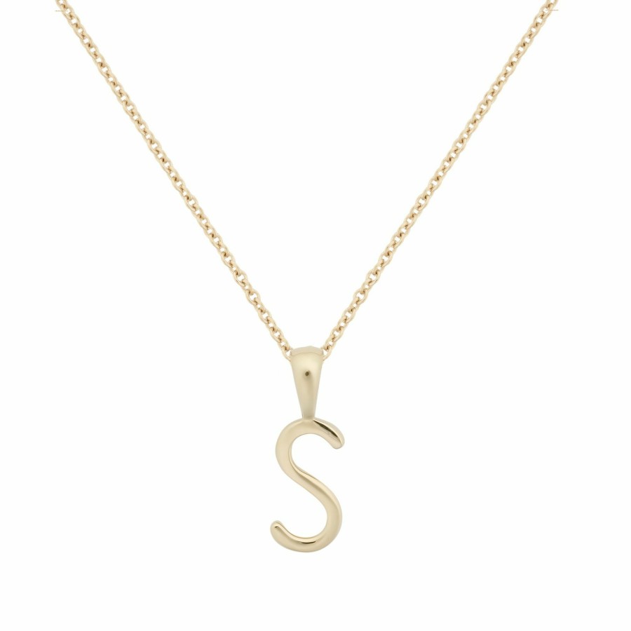 Necklaces YCL Jewels | Initial Pendant Necklace