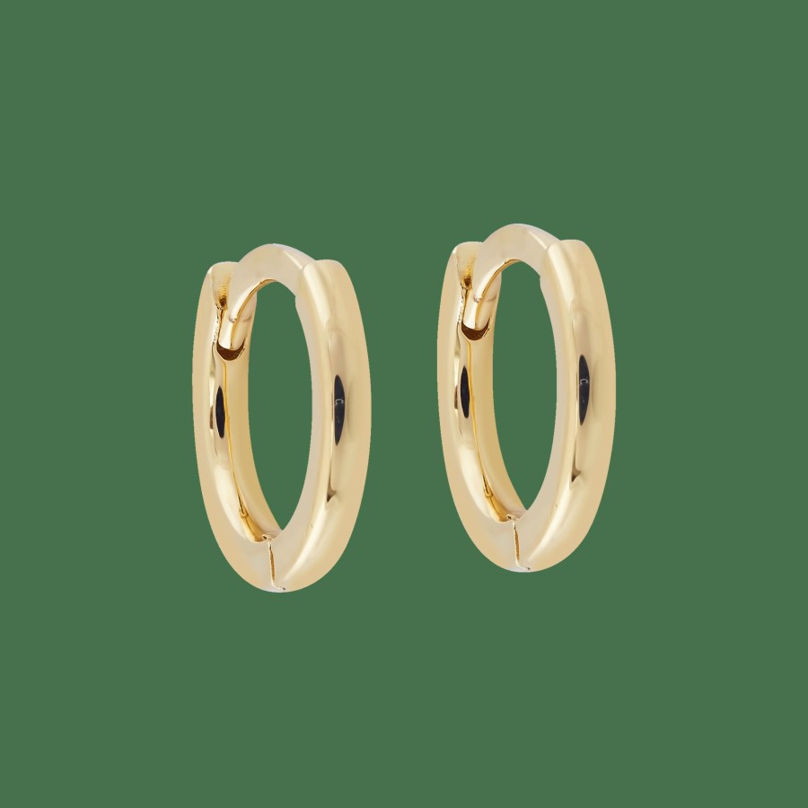 Shop YCL Jewels Huggies | 10Mm Sleeper Hoops