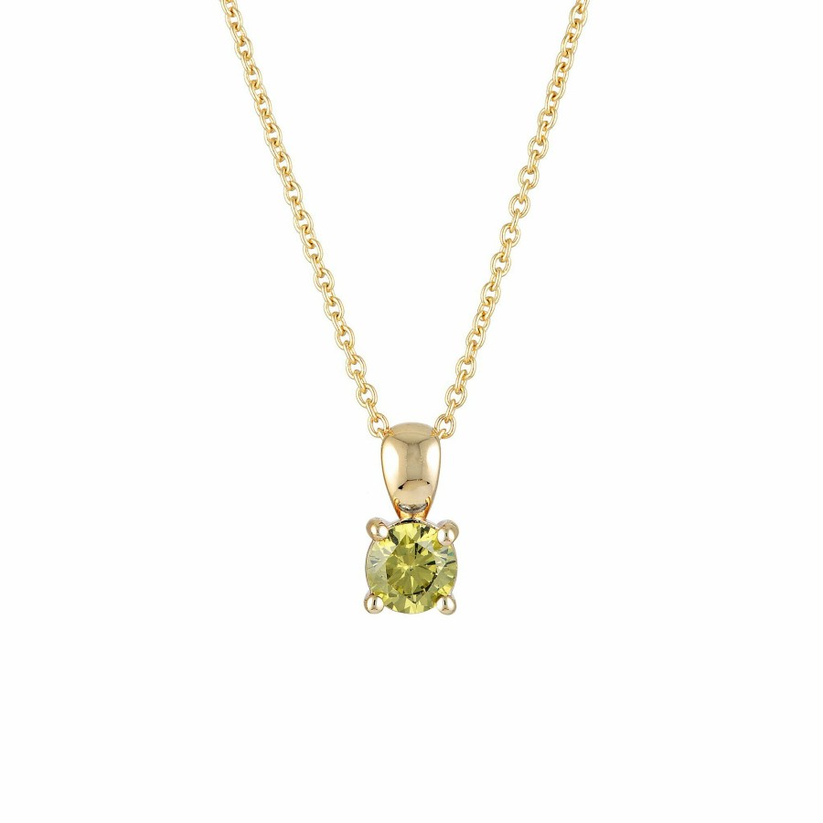 Necklaces YCL Jewels | August Birthstone Necklace