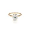 Shop YCL Jewels Custom Rings | Oval Moissanite Ring | 14K Solid Gold