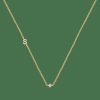 Necklaces YCL Jewels | Petite Initial Necklace