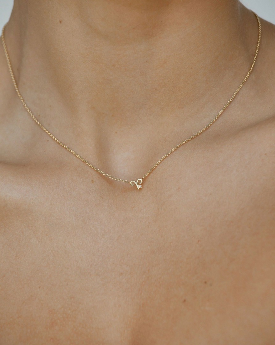 Necklaces YCL Jewels | Aries Symbol Choker