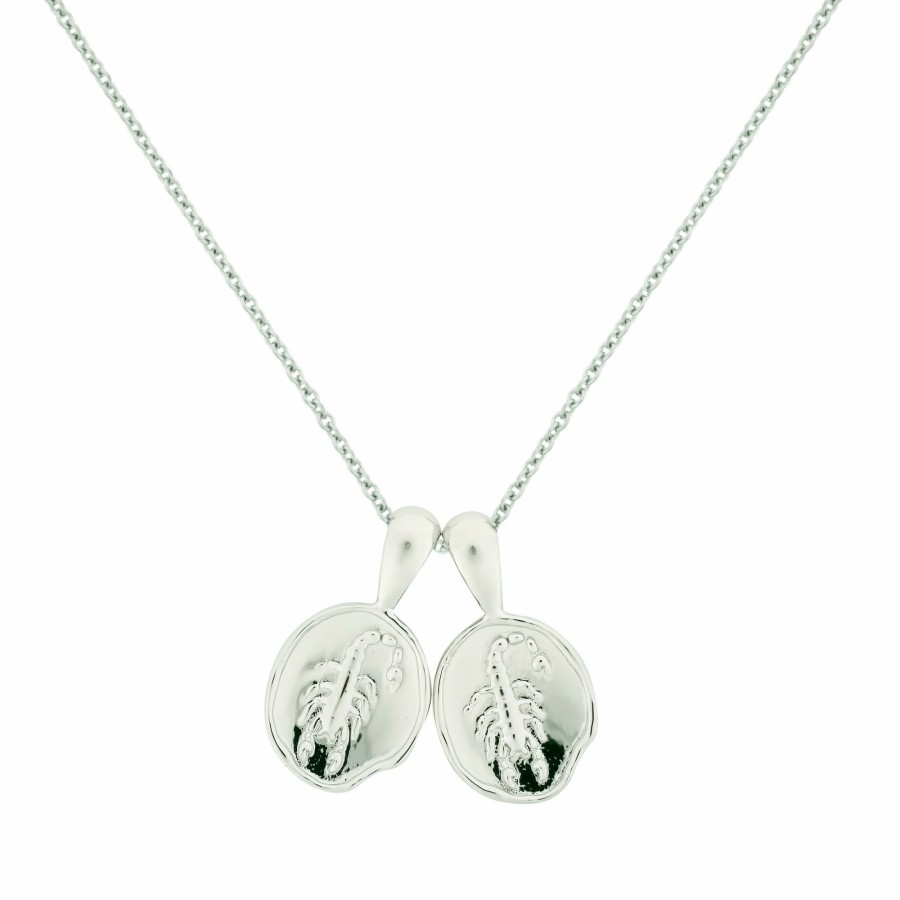 Necklaces YCL Jewels | Scorpio Ii Necklace - Sterling Silver | 2 Small