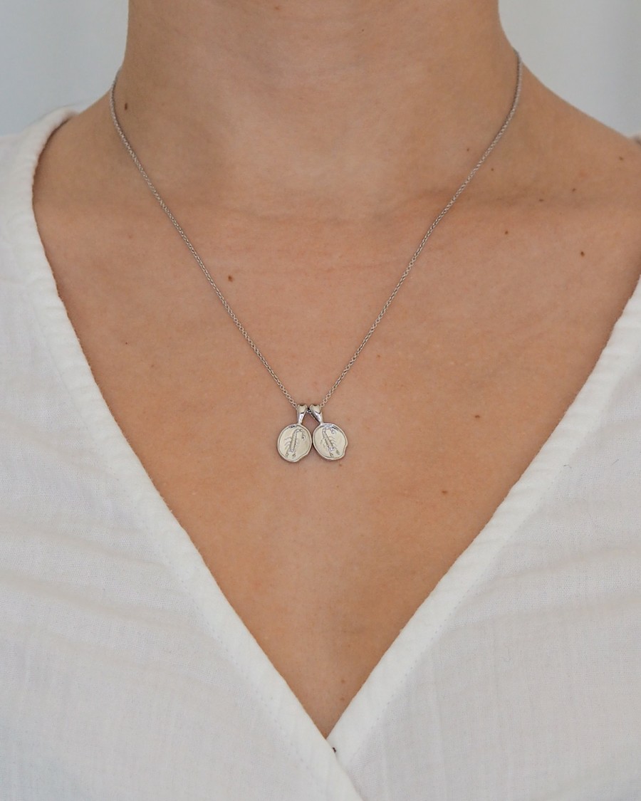 Necklaces YCL Jewels | Scorpio Ii Necklace - Sterling Silver | 2 Small