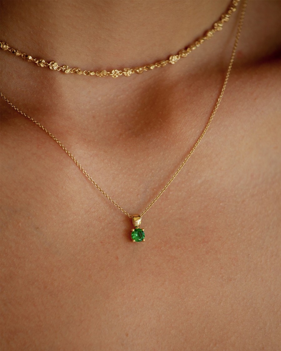 Necklaces YCL Jewels | May Birthstone Necklace