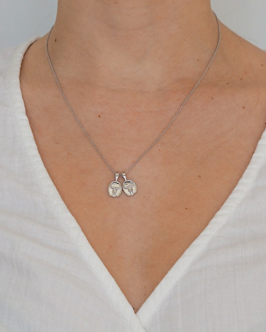 Necklaces YCL Jewels | Taurus Ii Necklace - Sterling Silver | 2 Small