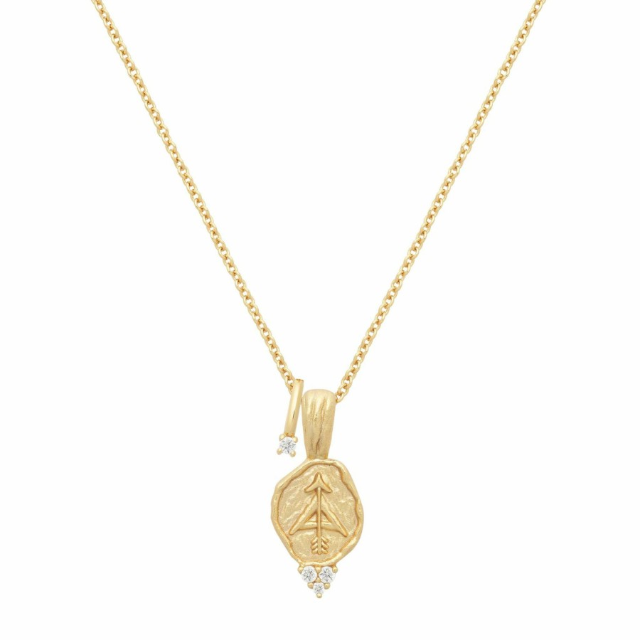 Necklaces YCL Jewels | Sagittarius Amulet Necklace