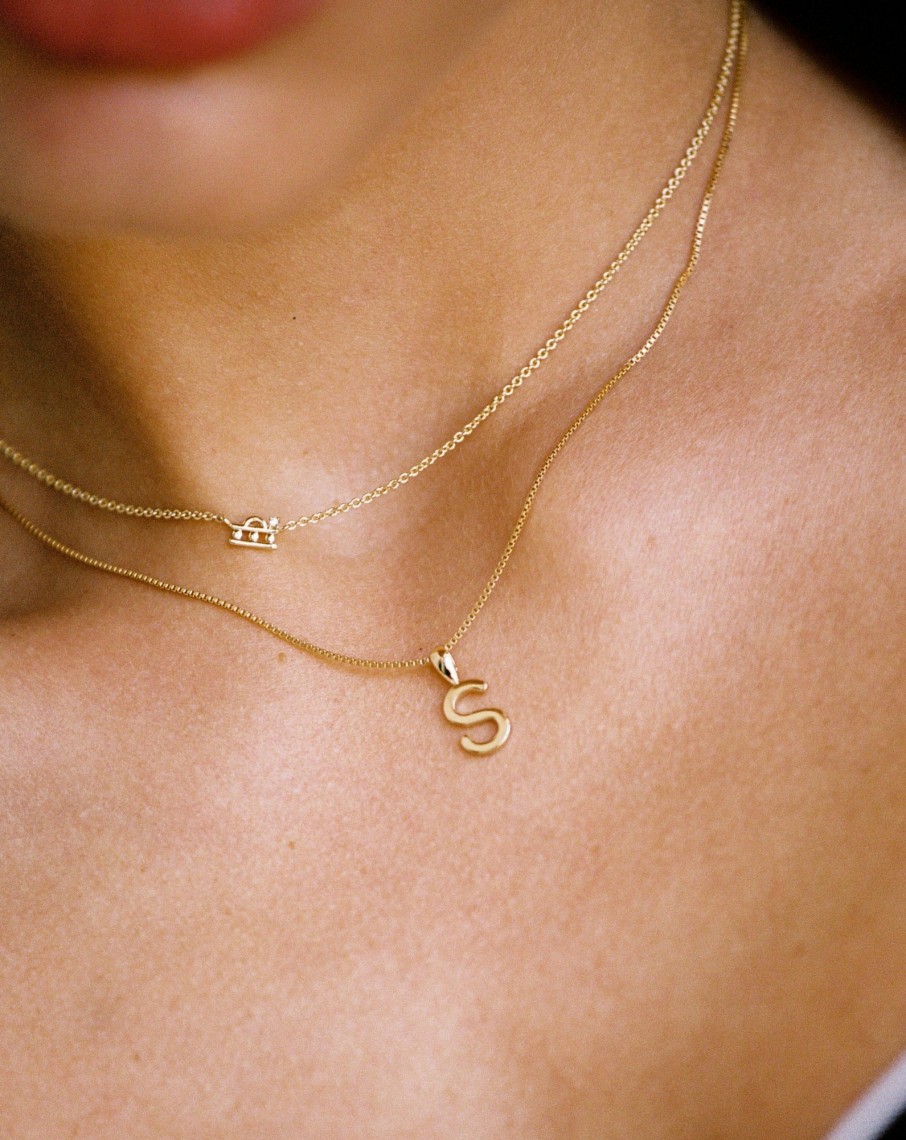 Necklaces YCL Jewels | Initial Pendant