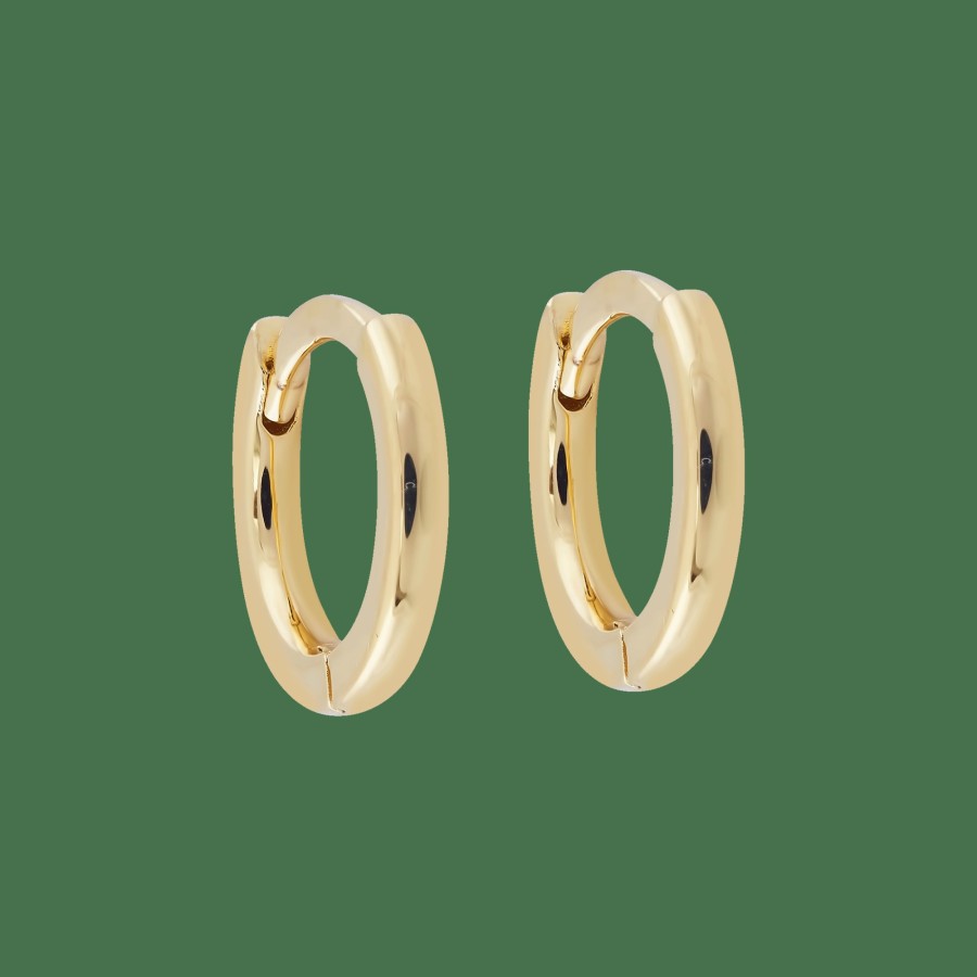 Shop YCL Jewels Everyday Hoops | 10Mm Sleeper Hoops