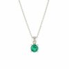 Necklaces YCL Jewels | May Birthstone Necklace - Sterling Silver