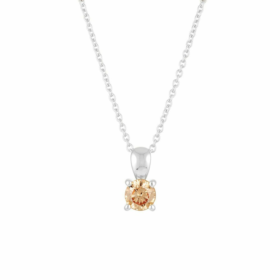 Necklaces YCL Jewels | November Birthstone Necklace - Sterling Silver