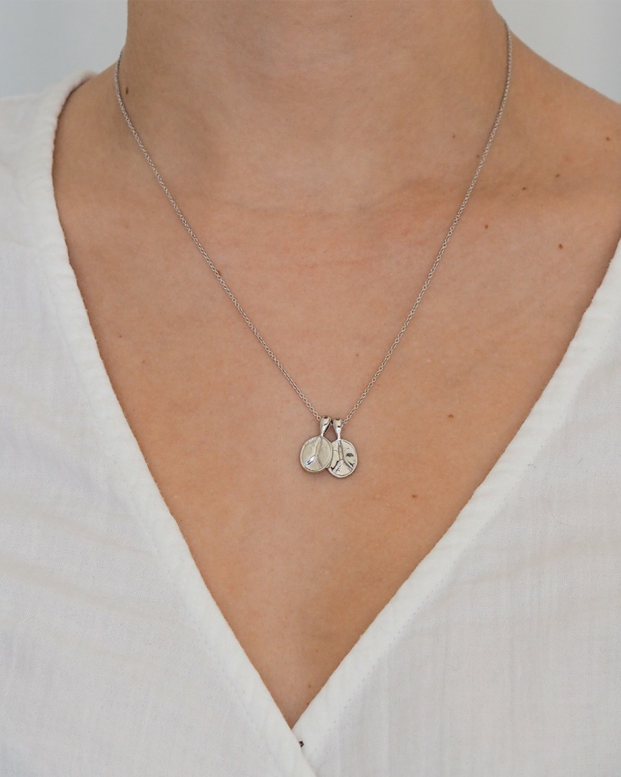 Necklaces YCL Jewels | Gemini Ii Necklace - Sterling Silver | 2 Small