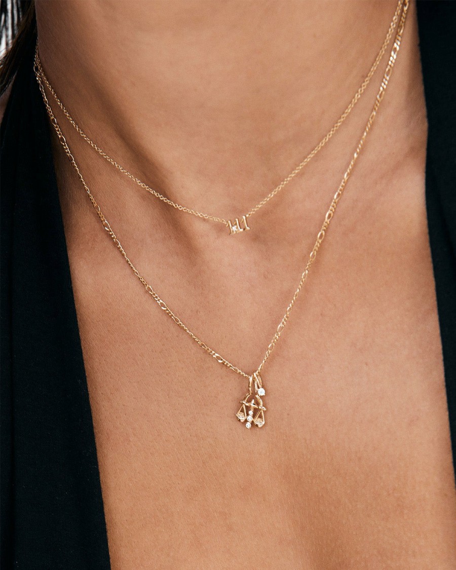 Necklaces YCL Jewels | Libra Horoscope Necklace