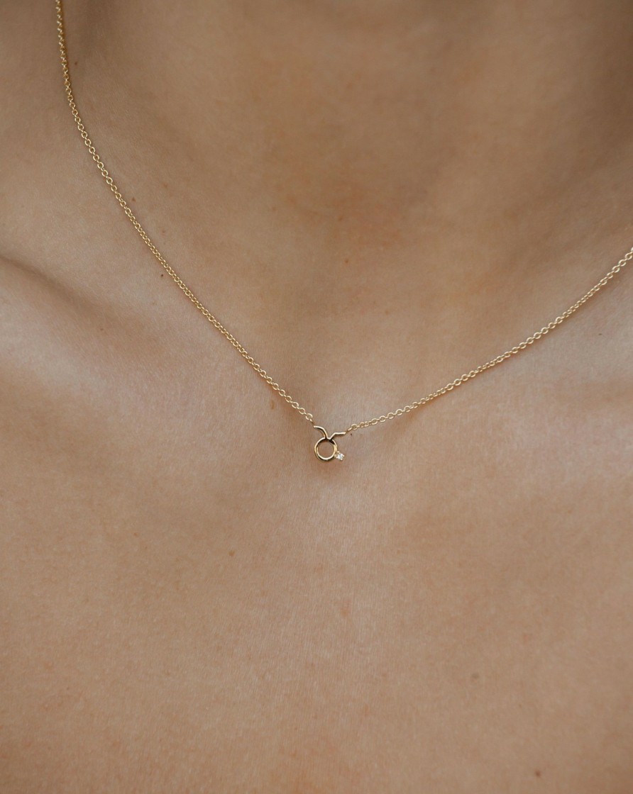 Necklaces YCL Jewels | Taurus Symbol Choker